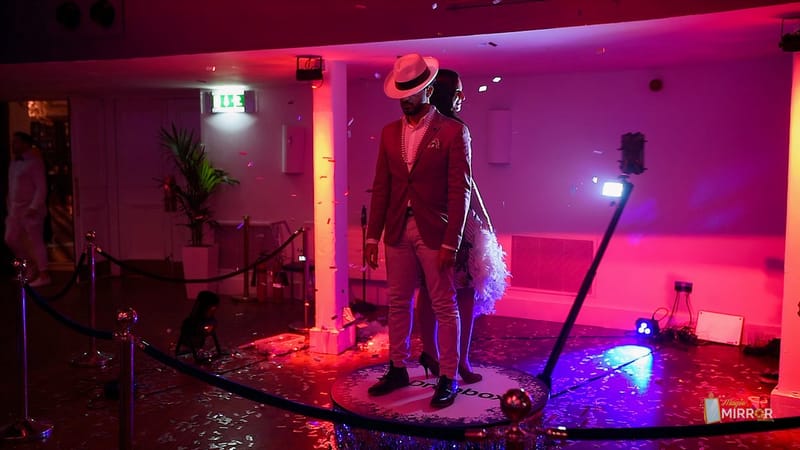360 Photo Booth rental at a New Jersey event — photo 1