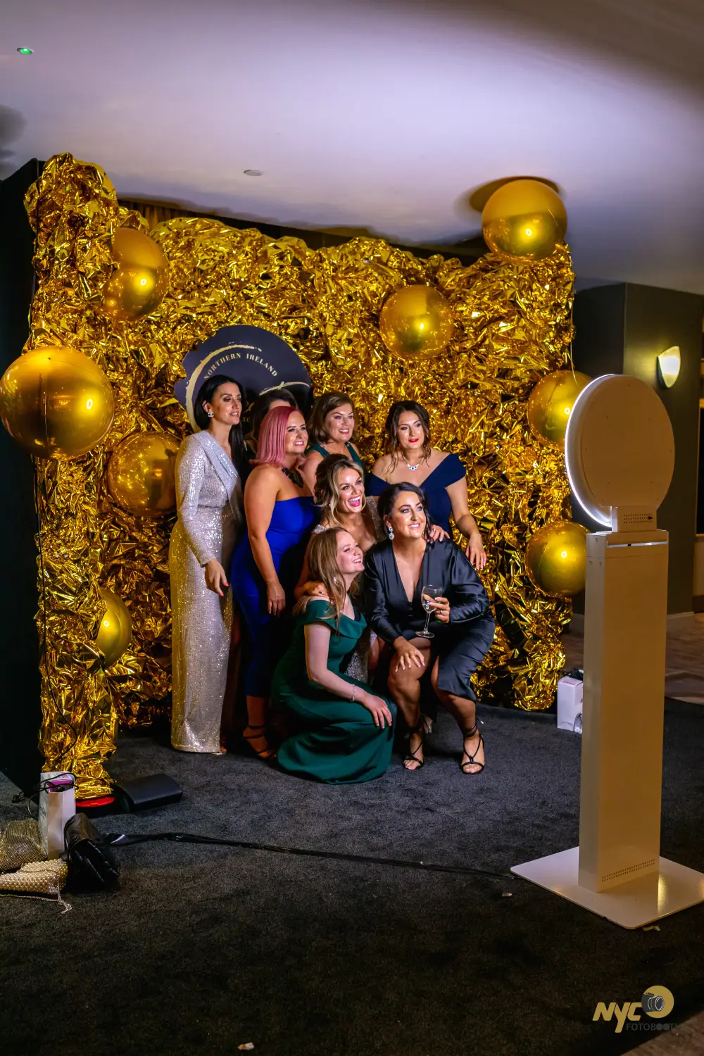 Guests posing at the magazine photo booth at a New Jersey event — photo 1