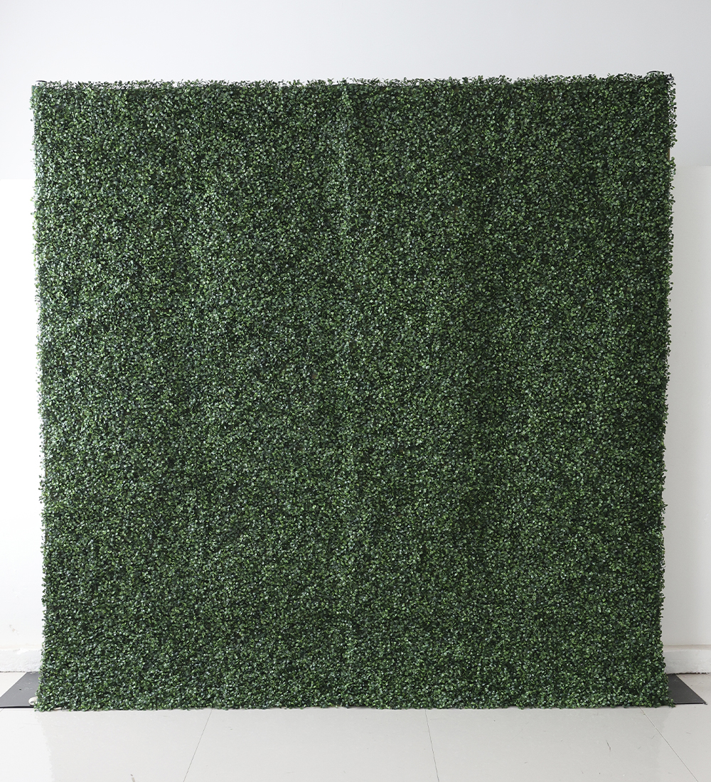 green hedge wall rental atlanta, ga grass flower wall rental