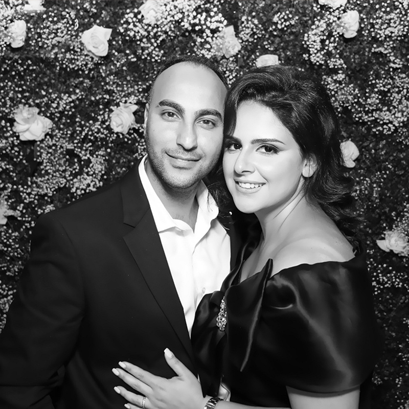 glam booth with flower wall Experiences Flower wall rental with glam photo booth experience